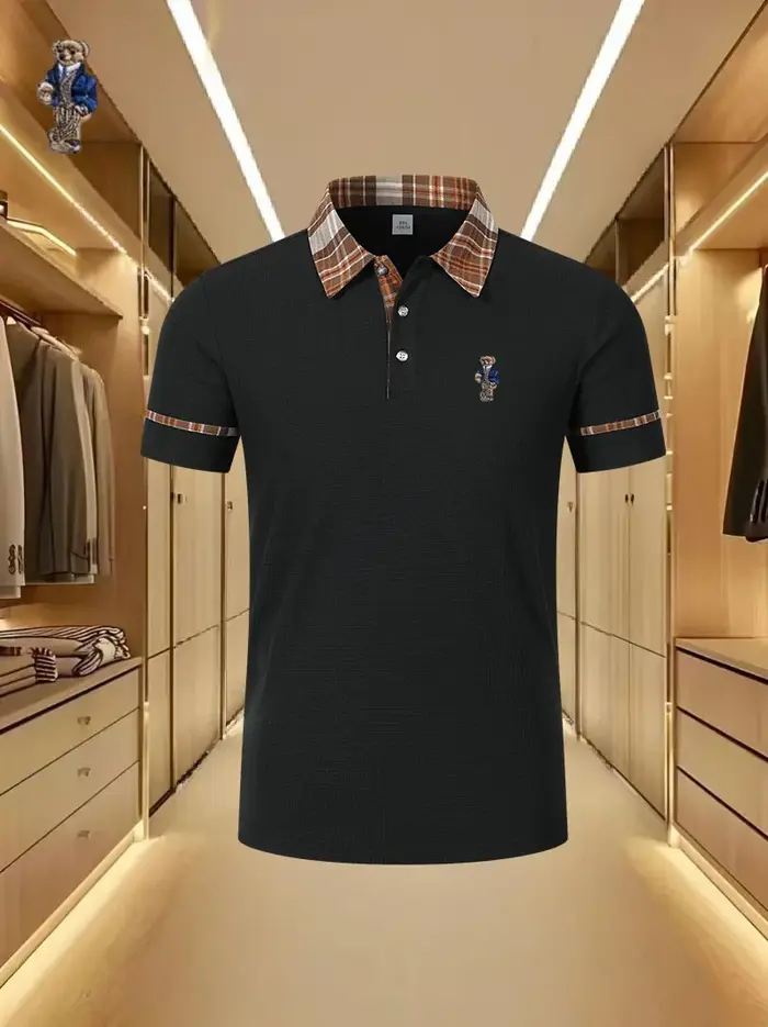 Polo haut de gamme pour homme à manches courtes