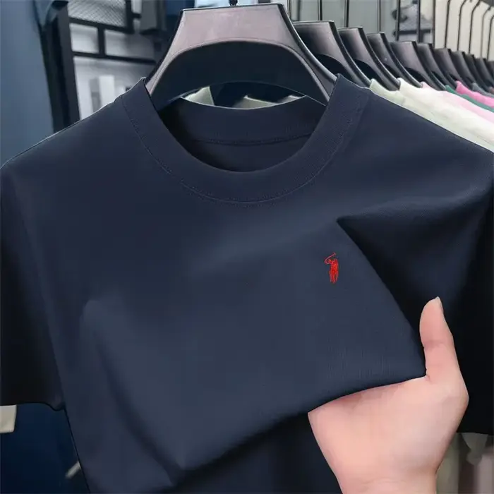 T-shirt à manches courtes en coton pour hommes