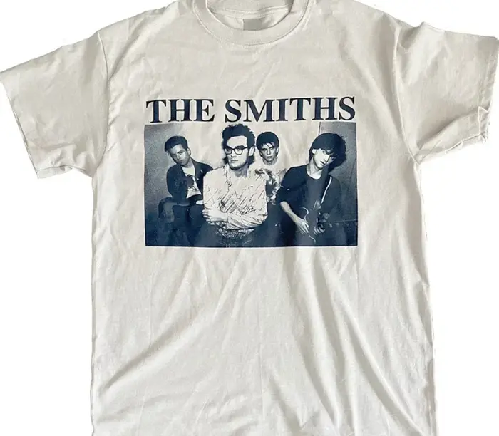 T-shirt graphique vintage classique rétro The Smiths pour femmes et hommes, t-shirt oversize d'été u