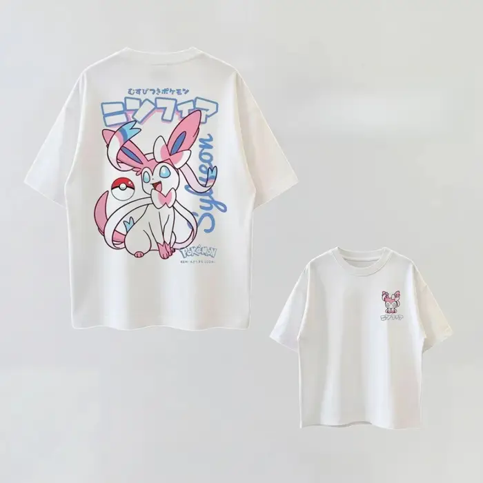T-shirt graphique style japonais