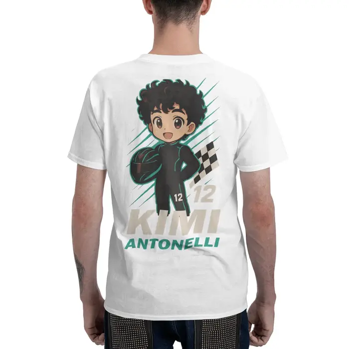 Kimi Antonelli T-shirt pour homme en pur coton