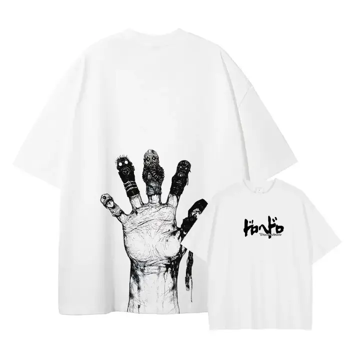 Anime Dorohedoro t-shirt produit chaud surdimensionné unisexe haute qualité Y2k manches courtes Coup