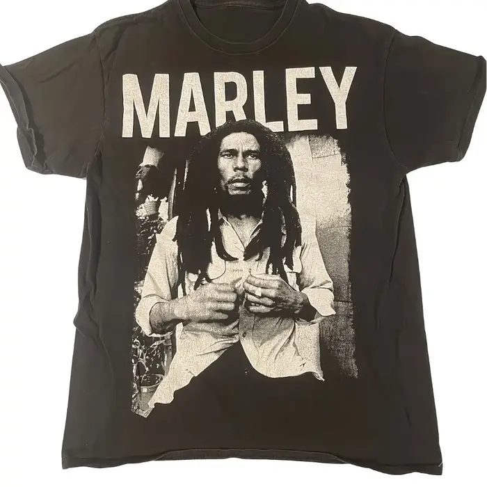 T-shirt d'été pour hommes et femmes, imprimé graphique du pionnier de la musique Reggae Bob Marley, 