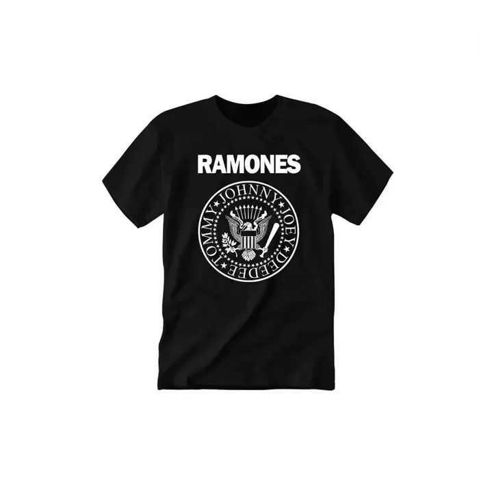 T-shirt du groupe de rock punk des années 80 des Ramones pour hommes et femmes, nouvelle chemise déc