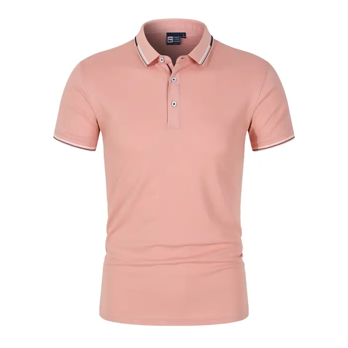 Polo décontracté respirant et confortable pour homme