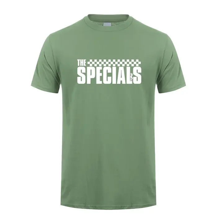 Les spéciaux t-shirt été hommes à manches courtes rétro musique T-shirts Hip-Hop bande hauts homme femme coton t-shirt t-shirt DZ-075