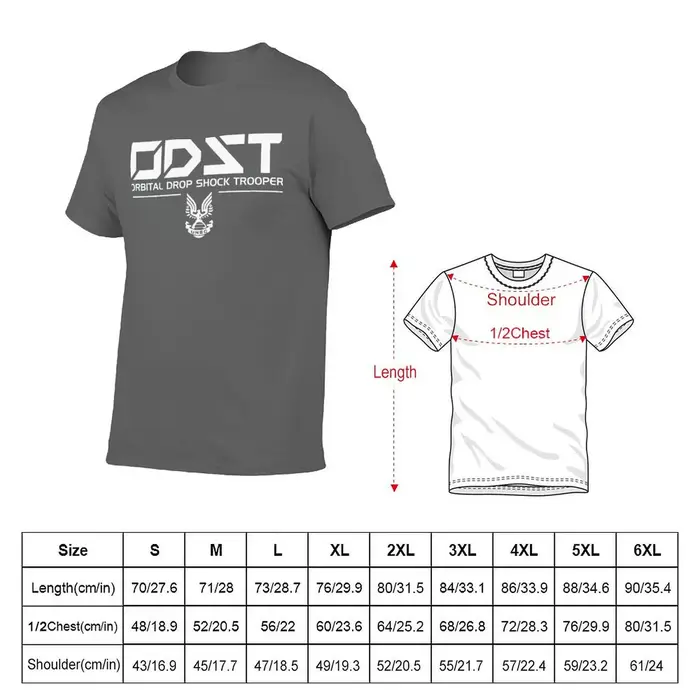 ODST chemise T-Shirt blanc homme