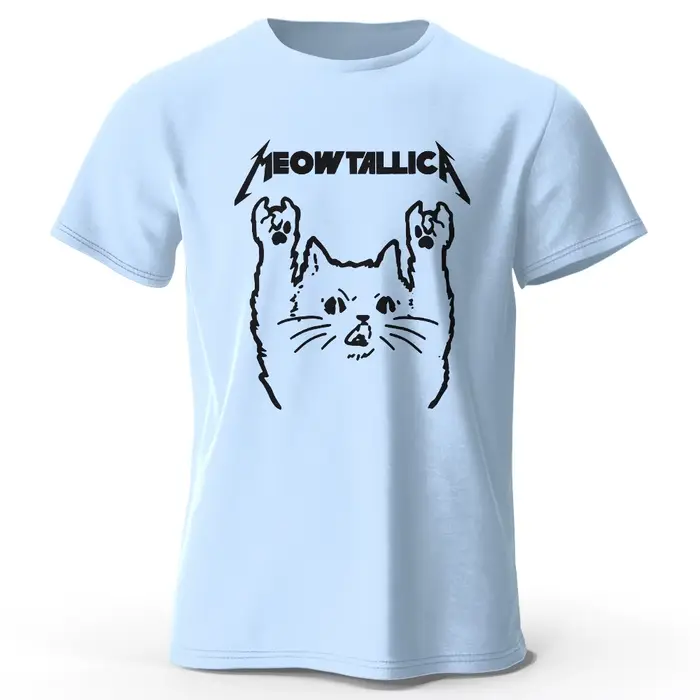 Chibi Cat Anime imprimé 100% coton T-Shirt