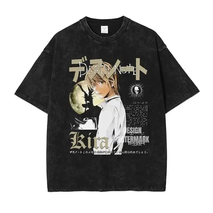 T-shirt imprimé Anime Death Note L