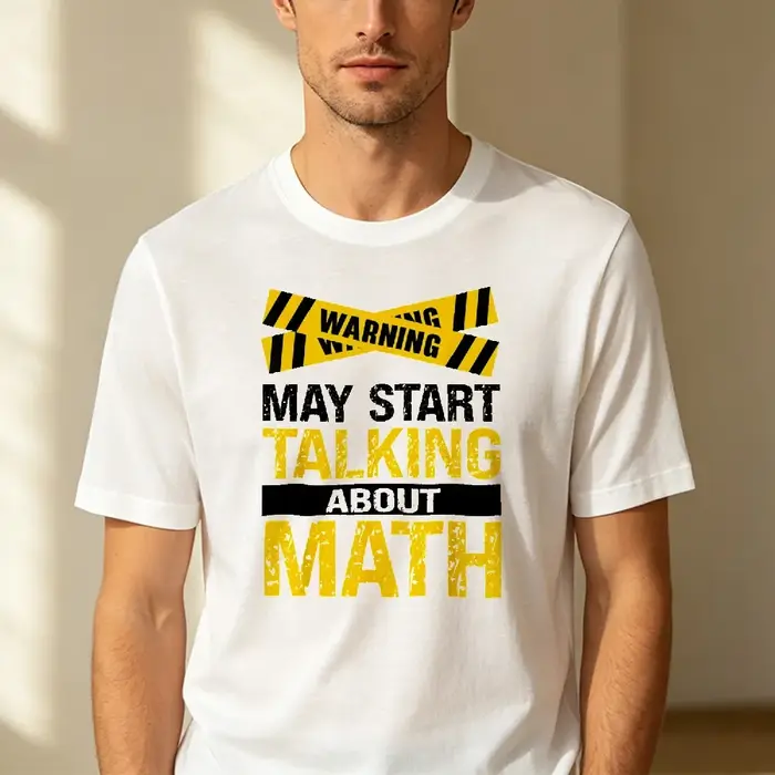 T-shirt graphique pour les amateurs de mathématiques
