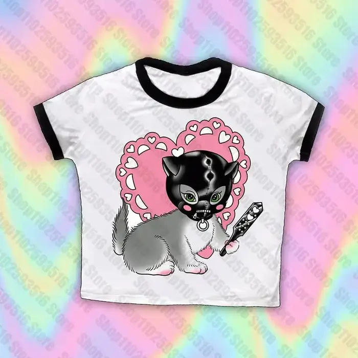 T-shirt Kawaii pour filles