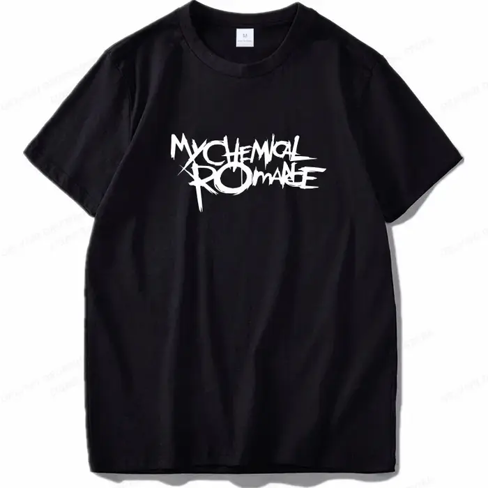 Mon Romance chimique t-shirt femmes mode T-shirts cool Hip Hop hommes t-shirt presque décontracté ét
