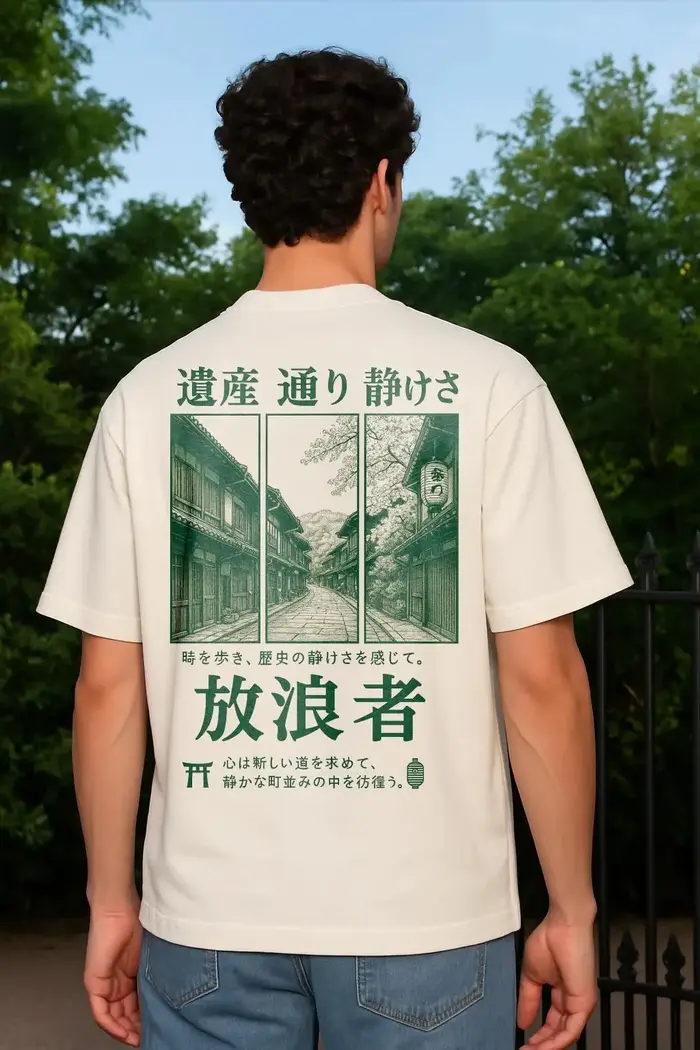 Kyoto Streetview T-Shirt urbain japon
