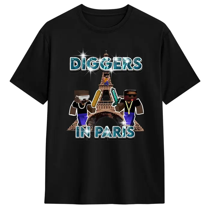 T-shirt homme vintage J-Jays Z DIGGERS IN PARIS, col rond, décontracté, été, grande taille, vente ch