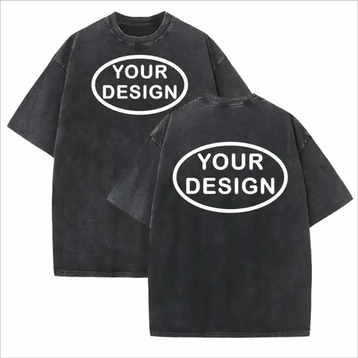 T-shirt personnalisé avec logo Hip-hop Street Team pour homme