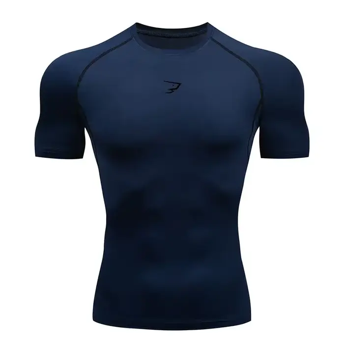T-shirt de compression à manches courtes pour homme