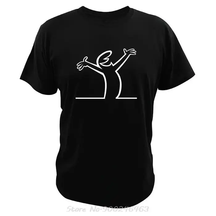 T-shirt manches courtes col rond homme, décontracté, en coton, à la mode