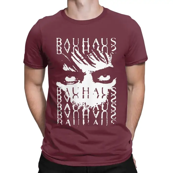 Hommes T-Shirts Bauhaus yeux Bela Lugosis mort loisirs pur coton