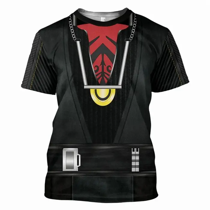 Darth Vader Cosplay Costume T-Shirt 3D entièrement imprimé hommes