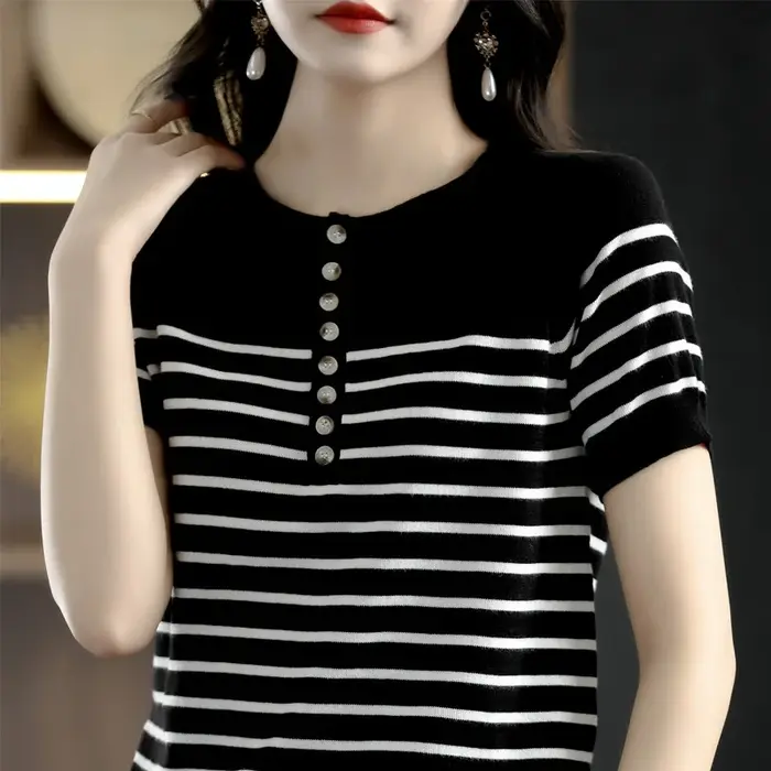 T-shirt 100% coton pour femmes