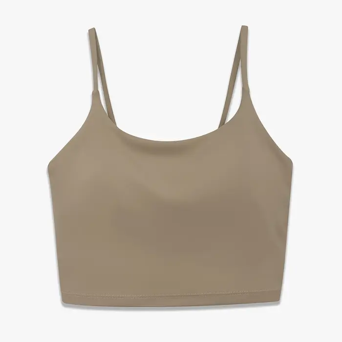 Bretelles débardeurs de Yoga pour Fitness sensation nue soutien-gorge de Sport gilet de gymnastique 
