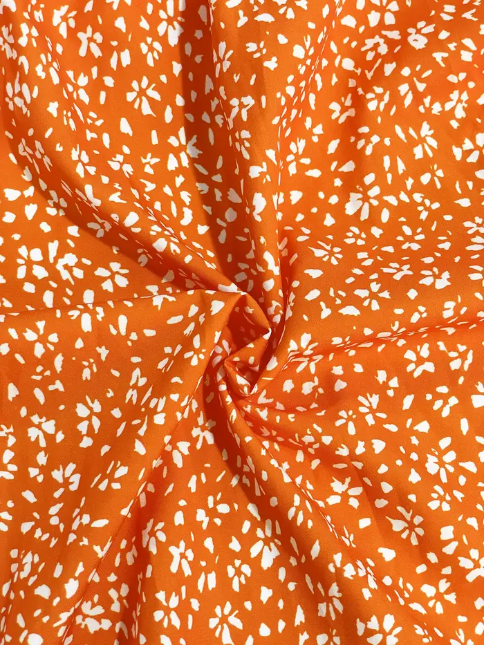 Robe à manches papillon à imprimé floral