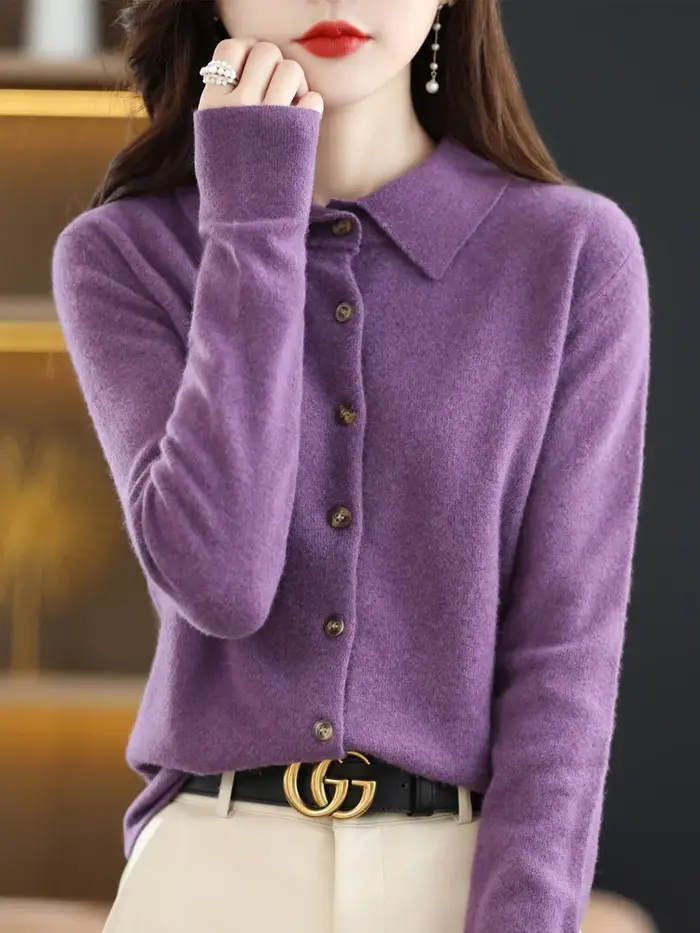 Pull en laine mérinos pour femme