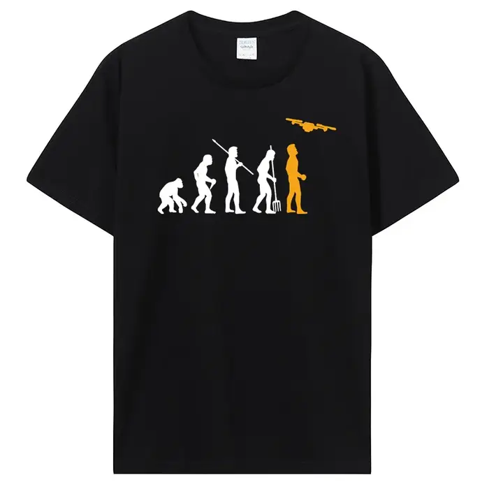Nouveauté hommes T-Shirts pour hommes 3D imprimé à manches courtes t-shirt hommes hauts quadrirotor