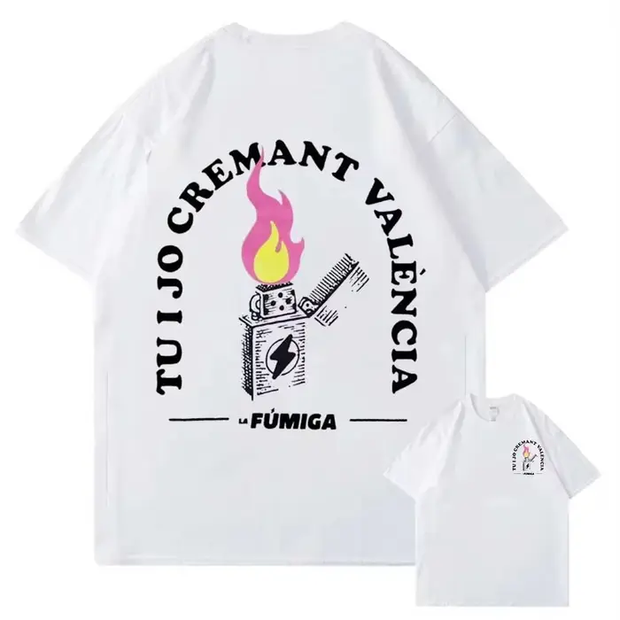 T-shirt La Fumiga Tu I Jo Cremant València pour hommes et femmes