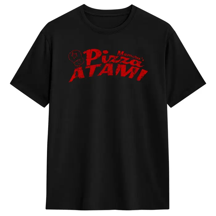 Pizza Atami Death Stranding T-shirts en pur coton Hip Hop pour hommes, vêtements d'été Y2K amusants 