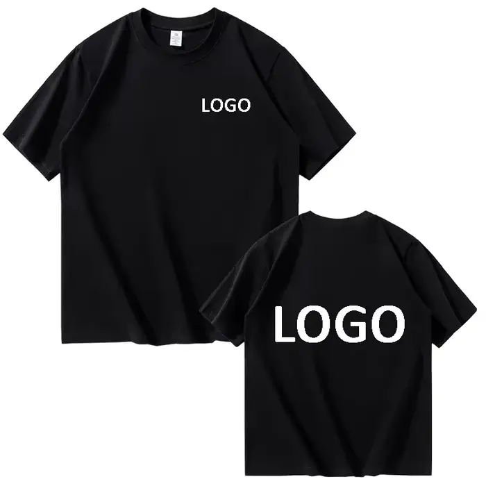 T-shirts imprimés en coton personnalisés hommes mode t-shirt à manches courtes femmes personnalité d