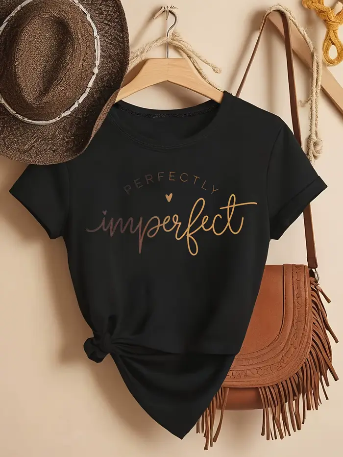 T-shirt pour femme « The Perfect Imperfection » coupe ample