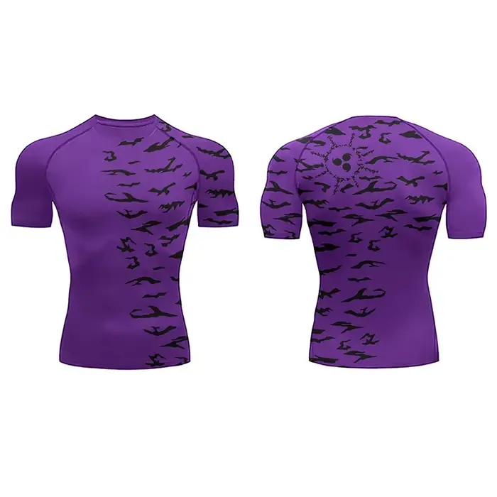 T-shirts de compression imprimés en 3D pour hommes, séchage rapide, pour le sport, la gym, l'entraîn