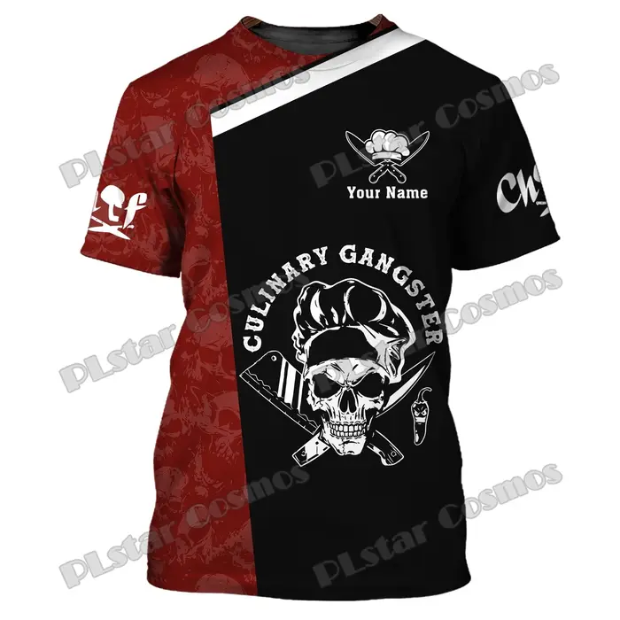 PLstar Cosmos-T-shirt décontracté unisexe avec nom personnalisé pour homme