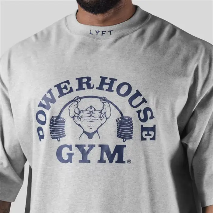 LYFT Jointly hommes course sport coton T-shirt salle
