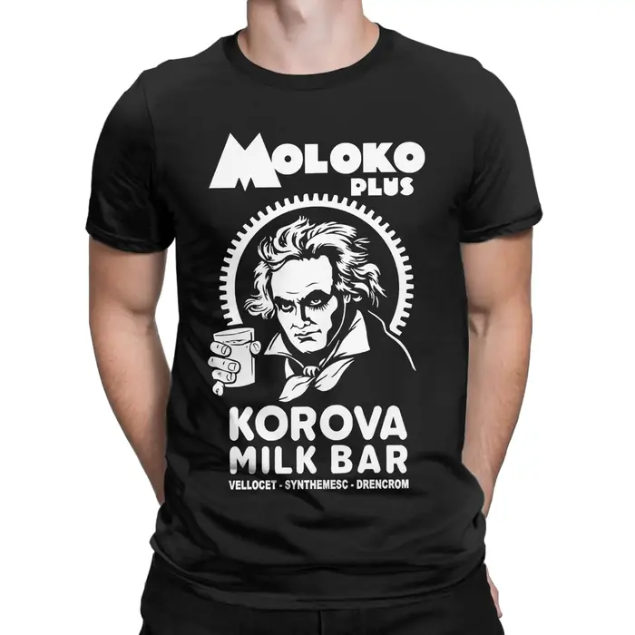T-shirt pour hommes A Clockwork Orange Moloko Plus
