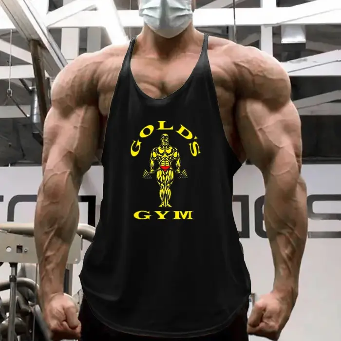 Débardeur d'entraînement coupe musculaire pour hommes