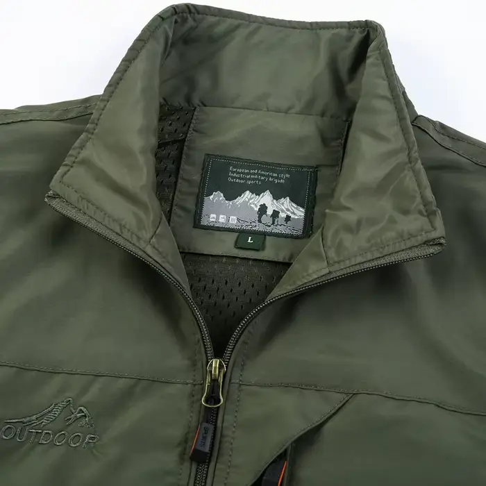 FibrglaMen-Gilet d'été respirant pour homme