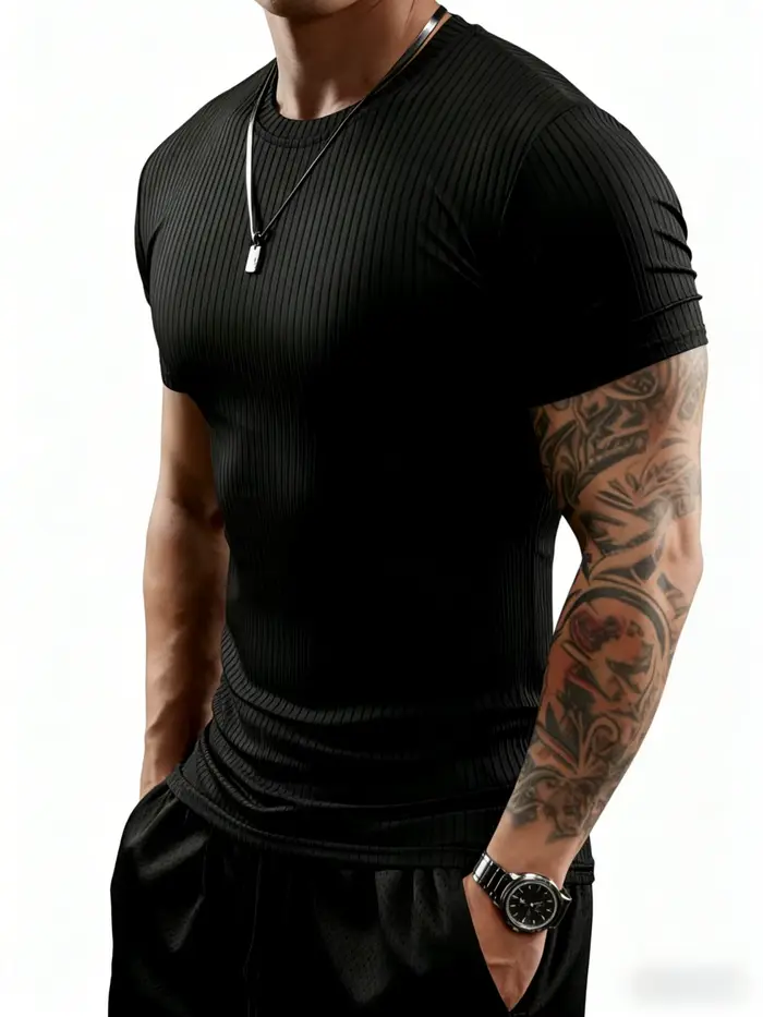 T-Shirt de Fitness pour hommes