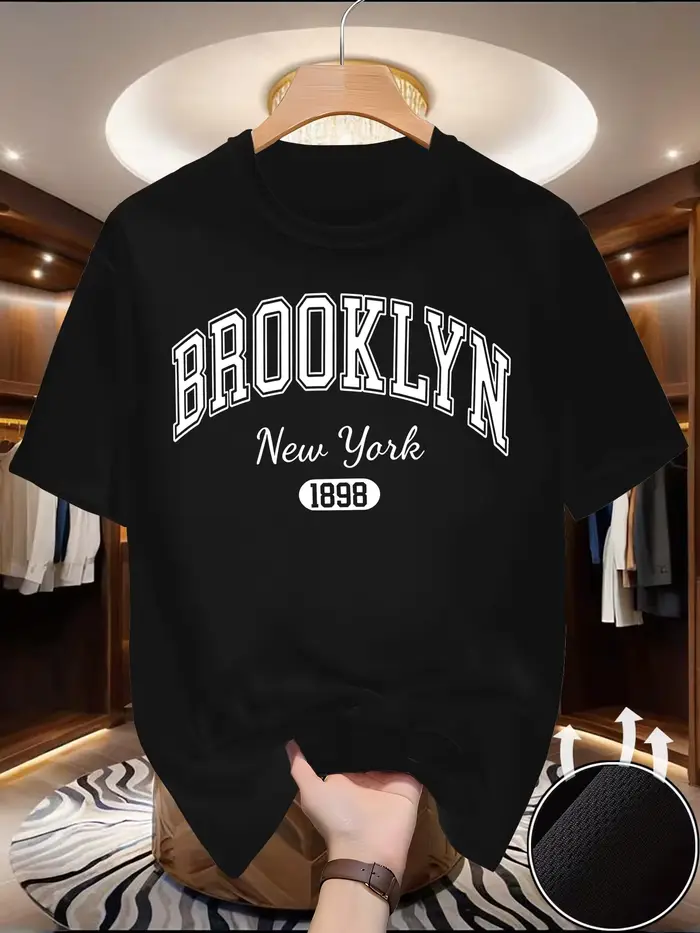 T-shirt Brooklyn New York 1898 pour hommes et femmes