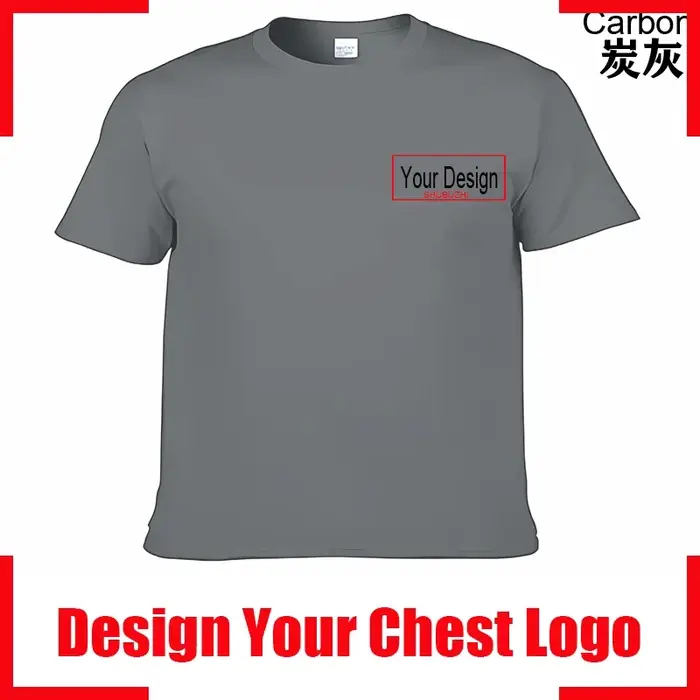 Texte personnalisé Tsihrt t-shirts sur mesure ajouter votre propre Message T-shirt pour hommes