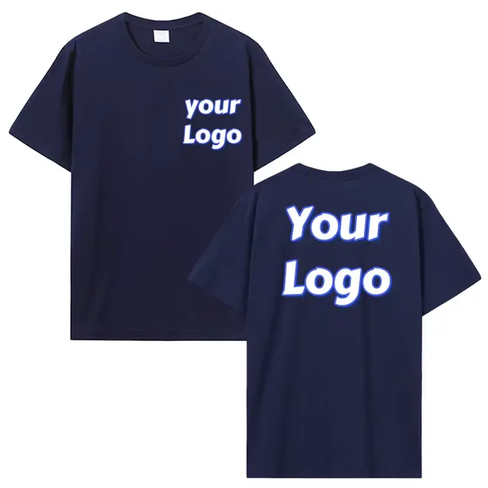 T-shirt imprimé personnalisé hommes femmes couverture en coton