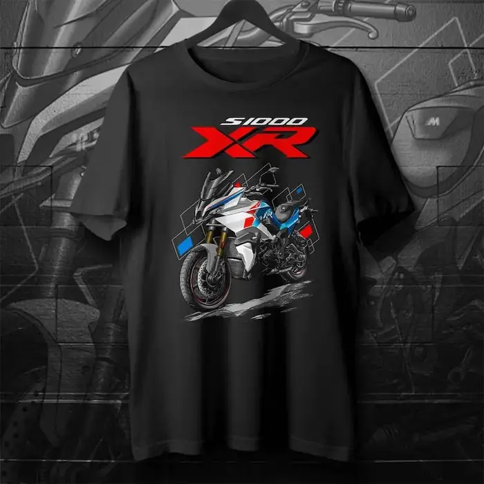 T-Shirt S1000XR 2020-24-T-Shirt de moto pour motocyclistes