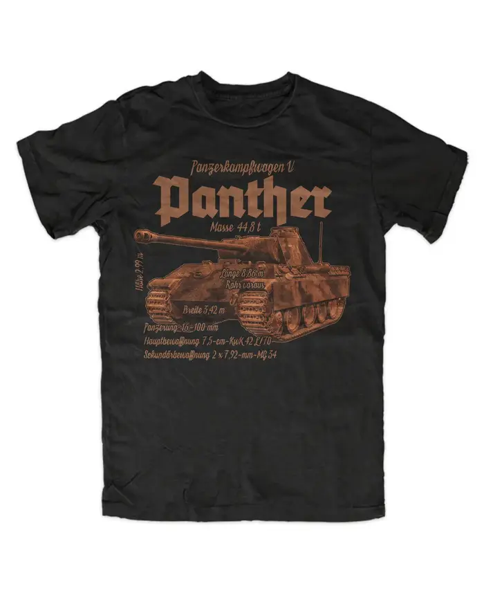 Grenadier DulArmy WOT Battle T-Shirt Panther, Allemagne Précieux Mars