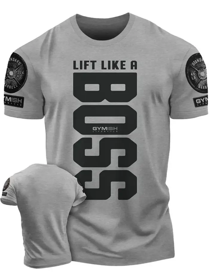 Été nouveau Adrenaline Power Workoout gymnase hommes respirant col rond T-shirt de haute qualité let