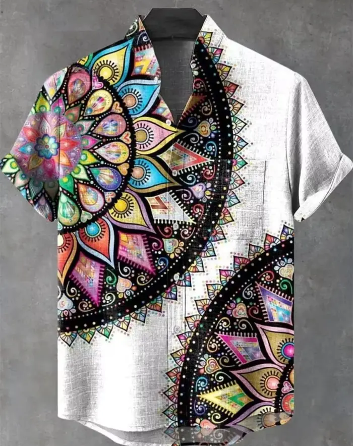 T-shirts à la mode avec motifs, vêtements à manches courtes, hauts imprimés, chemises hawaïennes en 