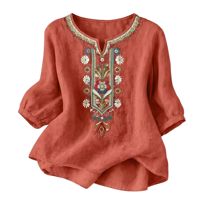 Chemise en lin pour femmes