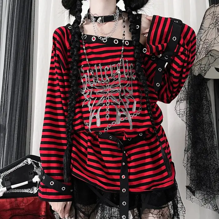 Chemise longue avec manches de jambe pour filles