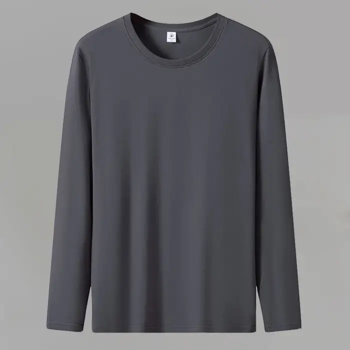 Livraison rapide T-Shirts hommes automne coton homme t-shirt femmes à manches longues