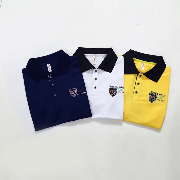 Polo décontracté à manches courtes pour homme